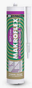 Клей ультрасильный прозрачный Makroflex Bio Line MF190 (280гр)
