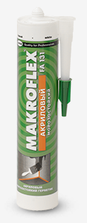 Герметик Makroflex FA131 Акриловый морозостойкий (450 гр)