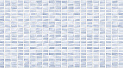 Декофон Cersanit Pudra облицовочная плитка мозаика рельеф голубой (PDG043D) 20x44, 1 кв.м.