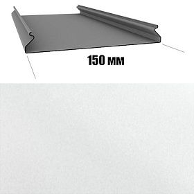 Потолок реечный Cesal Profi S-150 Жемчужно-белый C01 (3м), 1 шт.
