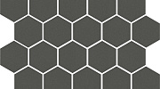 Мозаика из керамогранита Kerama Marazzi 63004 Агуста серый темный натуральный из 30 част. 29,7x29,8x6,9, 1 кв.м.