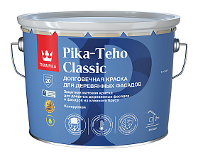 Краска для деревянных фасадов Tikkurila Pika-Teho Classic акрилатная матовая, база C 