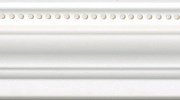 Плитка из керамогранита Kerama Marazzi BLE022R Бордюр Багет Фару белый матовый обрезной 25x5,5x18