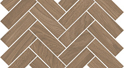Декор Kerama Marazzi T042/SG5265 Монтиони мозаичный коричневый матовый 34x35,5x0,9
