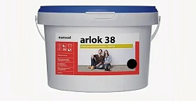 Клей для ПВХ-плитки (LVT) и линолеума Arlok 38 (13 кг) водно-дисперсионный, морозостойкий