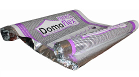 Подложка композитная пароизоляционная для инфракрасных теплых полов DomoFlex Energy 3 мм, (10 м²)