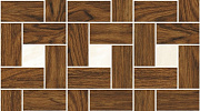 Мозаика Kerranova Village К-213(900)/MR(SR)/m03 коричневый 30х30, 1 кв.м.
