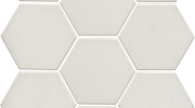 Мозаика из керамогранита Kerama Marazzi SG1011N Кальсада белый натуральный 12x10,4x7, 1 кв.м.