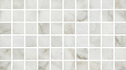 Декор Kerama Marazzi MM6432 Кантата мозаичный белый глянцевый 25x40x0,8