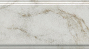 Бордюр Kerama Marazzi BDA025R Серенада белый глянцевый обрезной 30x12x1,3