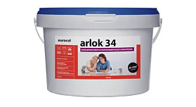 Клей для линолеума Arlok 34 (4 кг) Клей для бытового и полукоммерческого линолеума