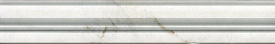 Бордюр Kerama Marazzi BLC031R Серенада белый глянцевый обрезной 30x5x1,9