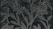 Декор Kerama Marazzi HGD/B568/5292 Барберино 4 черный глянцевый 20x20x0,69