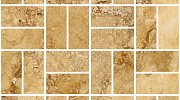 Мозаика Kerranova Shakespeare К-4002/SR/m12 бежево-коричневый структурированный 24.5х24.5, 1 кв.м.