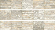 Мозаика Kerranova Cimic Wood К-2034/SR/m14 серый структурированный 30.7х30.7, 1 кв.м.