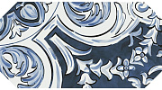 Мозаика из керамогранита Kerama MarazzI HGD/A514/35000 Декор Алмаш 3 синий глянцевый 14x34