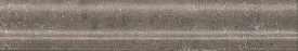 Бордюр Kerama Marazzi BLD017 Багет Виченца коричневый темный 15х3