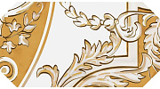 Мозаика из керамогранита Kerama MarazzI HGD/B512/35000 Декор Алмаш 1 жёлтый глянцевый 14x34