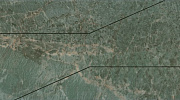 Плитка из керамогранита Kerama Marazzi OS/C214/13116R Декор Эвора зеленый глянцевый обрезной 30x89,5x11