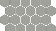 Мозаика из керамогранита Kerama Marazzi 63002 Агуста серый светлый натуральный из 30 част. 29,7x29,8x6,9, 1 кв.м.