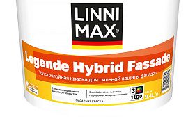 Краска силикон-модифицированная для фасада Linnimax Grand Legende Hybrid Fassade, база 3