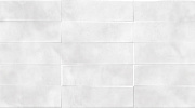 Декофон Cersanit Carly облицовочная плитка рельеф кирпичи светло-серый (CSL523D) 29,8x59,8, 1 кв.м.