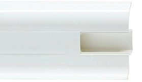 Плинтус ПВХ Winart с кабель-каналом 58 мм 847 Айвори (58х22х2500 мм), 1 п.м.