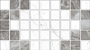 Мозаика Kerranova Black and White К-60(62)/LR/m01 микс лаппатированная 30х30, 1 кв.м.