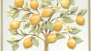 Декор Kerama Marazzi TLA001 Капри Лимонное дерево 20х20