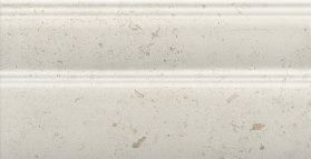 Плитка из керамогранита Kerama Marazzi FMA027R Плинтус Карму бежевый светлый матовый обрезной 30x15x17