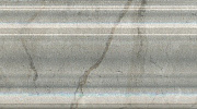 Бордюр Багет Kerama Marazzi BLE025 Кантата серый светлый глянцевый 25x5,5x1,8