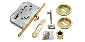 Комплект для раздвижных дверей Morelli MHS-1 L SG Матовое золото