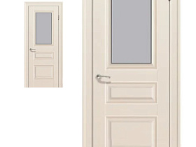 Межкомнатная дверь Profil Doors экошпон серия U 2.94U Магнолия сатинат полотно со стеклом NEO