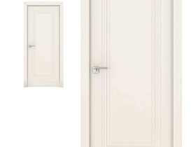 Межкомнатная дверь Profil Doors экошпон серия U 2.110U Магнолия Сатинат глухое полотно