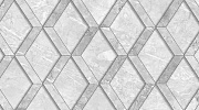 Керамическая плитка Нефрит Дженни серый ромб 20х40, 1 кв.м.