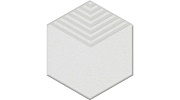 Мозаика из керамогранита Kerama Marazzi OS/A241/63000 Декор Агуста белый 6x5,2x6,9