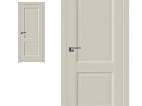 Межкомнатная дверь Profil Doors экошпон серия U 91U Магнолия Сатинат глухое полотно