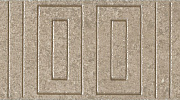 Плитка из керамогранита Kerama Marazzi OS/C242/8344 Бордюр Матрикс бежевый 20x5,7x6,9
