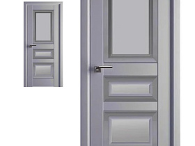 Межкомнатная дверь Profil Doors экошпон серия U 2.94U Манхэттен полотно со стеклом NEO