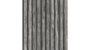 Керамическая Плитка настенная Axima Сити рельеф 30х60 темно-серая, 1 кв.м.