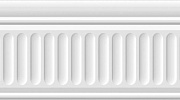 Бордюр Kerama Marazzi 19048/3F Бланше белый структурированный 20х9,9