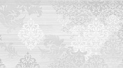 Вставка Cersanit Grey Shades узор белый (GS2L051DT) 29,8x59,8