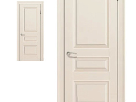 Межкомнатная дверь Profil Doors экошпон серия U 2.93U Магнолия сатинат глухое полотно