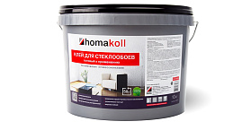 Клей Homakoll (10 кг) для стеклотканевых и других видов тяжелых обоев, готовый к применению