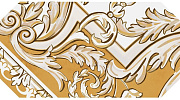 Мозаика из керамогранита Kerama MarazzI HGD/B515/35000 Декор Алмаш 4 жёлтый глянцевый 14x34