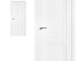 Межкомнатная дверь Profil Doors экошпон серия X 2.36 X Пекан Белый глухое полотно