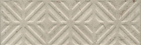 Плитка из керамогранита Kerama Marazzi 11210R/4 Бордюр Карму бежевый матовый обрезной 30x9,6x10