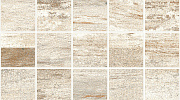 Мозаика Kerranova Cimic Wood К-2032/SR/m14 бежево-серый структурированный 30.7х30.7, 1 кв.м.