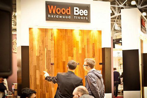 паркетная доска Wood Bee на выставке Mosbuild