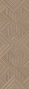 Керамическая плитка Kerama Marazzi 14039R Ламбро коричневый структура обрезной 40x120, 1 кв.м.